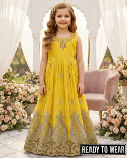 Rowsilk Maxi - Yellow Cutwork