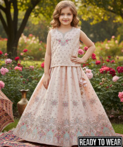 291024 Baby Pink Lehenga