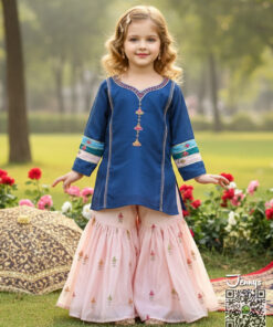 200225 Silk Gharara Suit – Zing Tpink