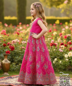 Alternative view of 210125 Shalmosh Maxi Aline - Pink