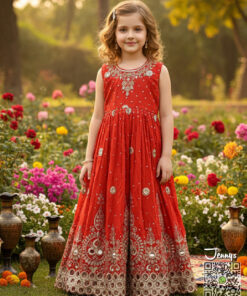 Rowsilk Maxi - Red Cutwork