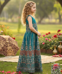 Alternative view of 180125 Shalmosh Maxi - Seagreen