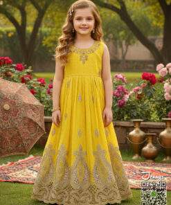 Rowsilk Maxi - Yellow Cutwork