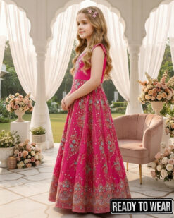 Alternative view of 210125 Shalmosh Maxi Aline - Pink