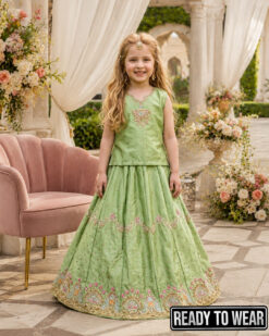 Alternative view of 010426 New Light - Pista Lehenga