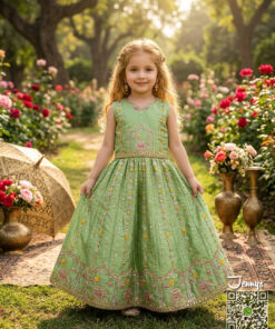 140226 Elephent - Pista Lehenga Junior