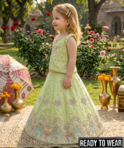 Alternative view of 150426 Bilal Pista Lehenga