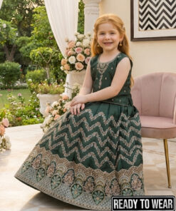 021225 Zigzag Kaigreen Lehenga