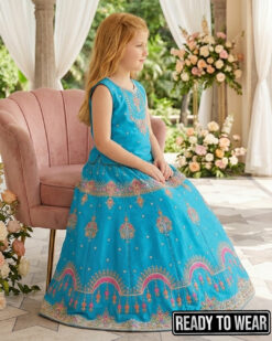 Alternative view of 130726 Jhoomer - Ferozi Lehenga